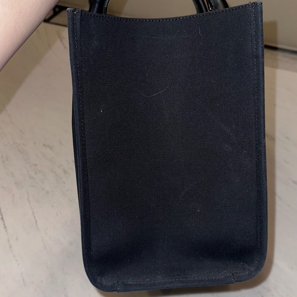 Scripted logo Versace canvas tote - Picture 3 of 5